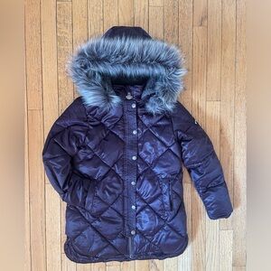 Appaman Sloan Puffer Girl’s jacket size 10 Dark purple / eggplant